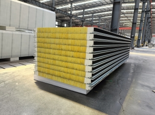 聚氨酯封邊玻璃絲棉復合板